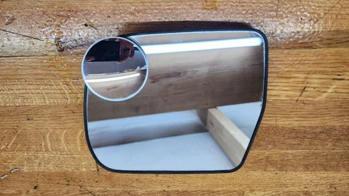 2003 Toyota Highlander Left Door Driver Side Heated Mirror Glass OEM