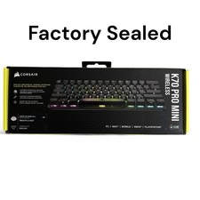 Corsair K70 PRO Mini Wirelless Gaming Mechanical English Keyboard NEW SEALED