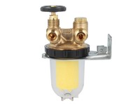 Oventrop HeizöLfilter, Zweistrang Oilpur Siku 3/8 Zoll Ig X 3/8 Zoll Ag, Mit Abs