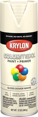 Spray Paint Primer Gloss Dover White Krylon