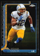 2025 Topps Chrome Khalil Mack #160 Los Angeles Chargers