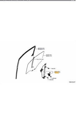 Fensterheber Nissan Pulsar (C13) vorne links 807013ZL0B 
