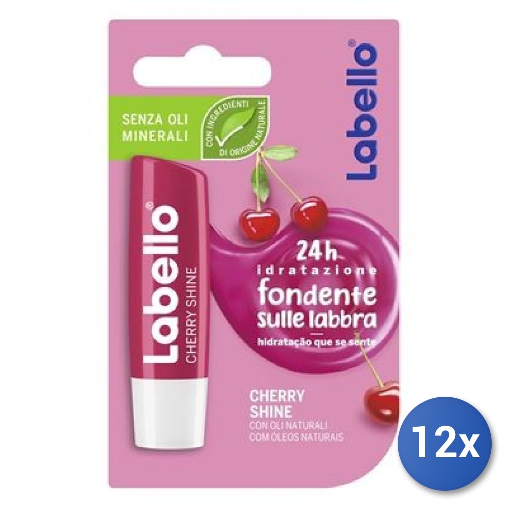 12x Bundle Labello Burrocacao Ciliegia/Cherry Shine 85071