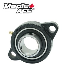 SBLF206-18 Flange Bearing 1-1/8" Bore, 2-Bolt, Self-Aligning Qty 1