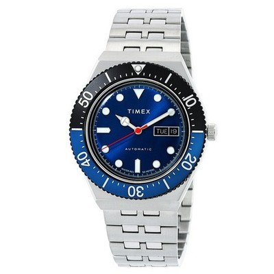 Timex M79 Automatic Blue Dial Men's Watch TW2V25100