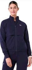 FIGS Sydney Scrub Jacket Navy Blue Size Women  s XS