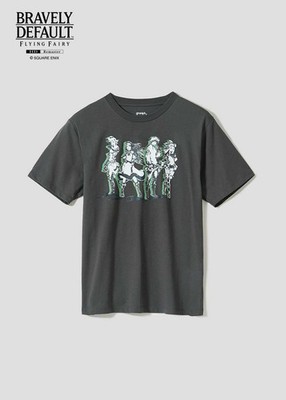 Bravely Default Octopath Traveler Warrior of Light T-Shirt S Size Rare