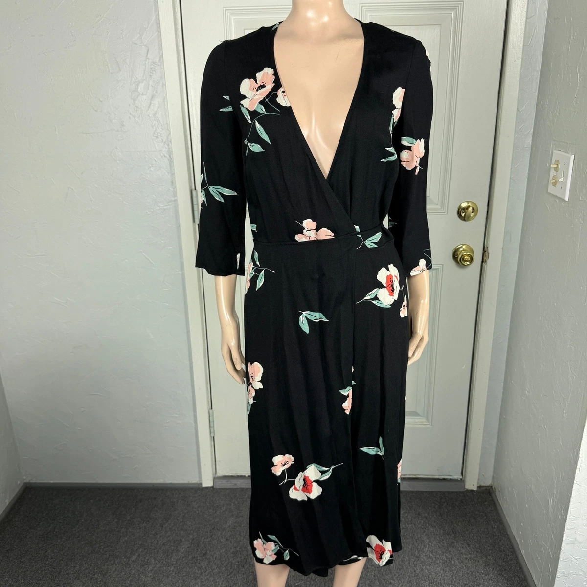 midi strapless black dress Alrita Strapless Midi Dress