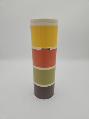 Vintage 70s Tupperware Stackable Spice Shaker Set #1308