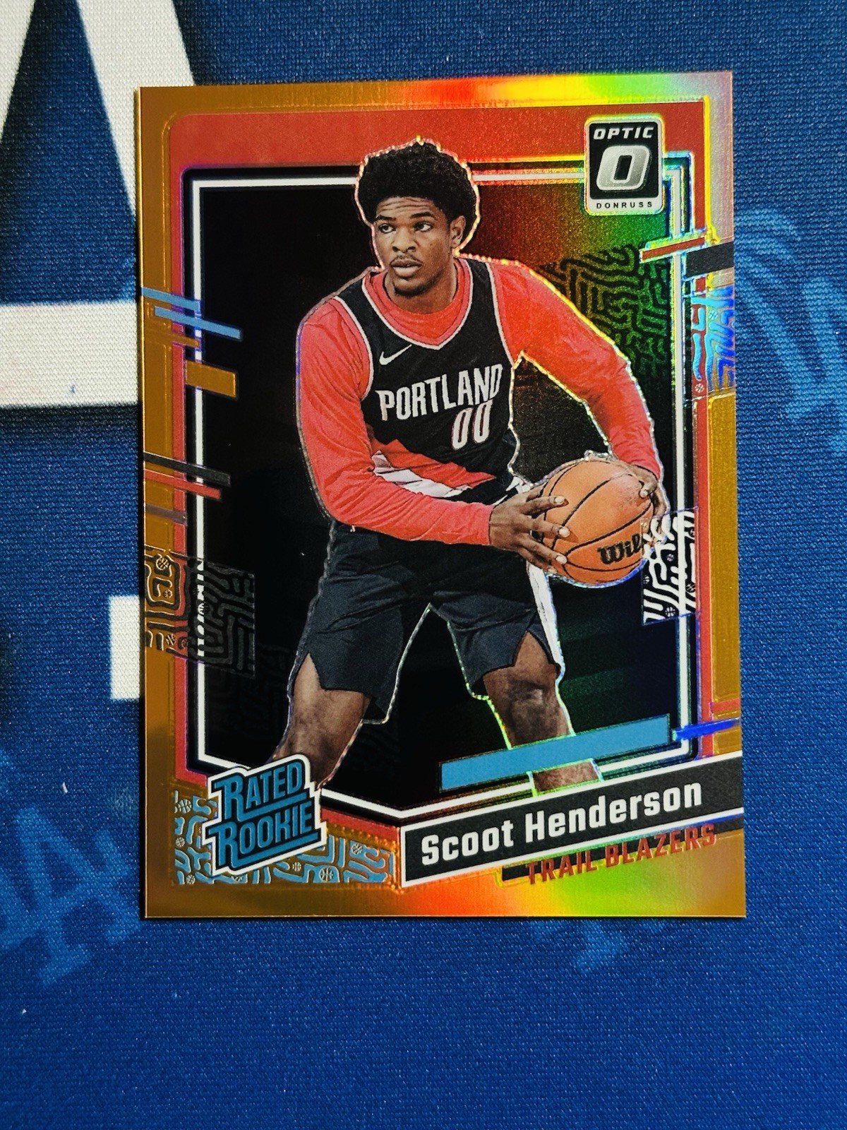 2023-24 Donruss Optic Orange #239 Scoot Henderson RR RC Rookie /199