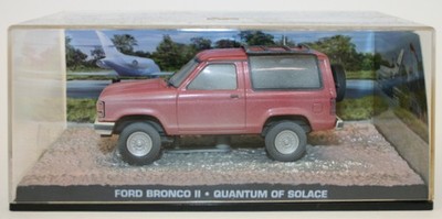 007 Fabbri 1/43 Scale Diecast Model - Ford Bronco II - Quantum Of Solace