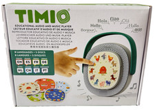 TIMIO Educational Audio and Music Player For Kids -05 Discs In 8 Languages