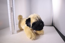 Yomiko Classics Pug Dog Plush Tan Black 12" Russ Stuffed Animal Pup Realistic