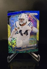 ZAIRE FRANKLIN 🔥 SSP 2025 Panini Prizm Blue Yellow & Green Choice Scope SP #91