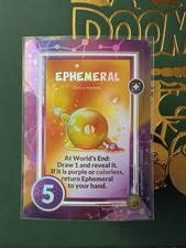 Doomlings Imaginary Ends Golden Ephemeral ALT GOLDEN Mint Ultra Rare