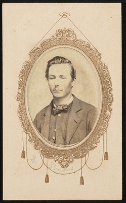 Photo:Charleston W Va Henry C Simons 1861-1864 Civil War Soldier Portrait