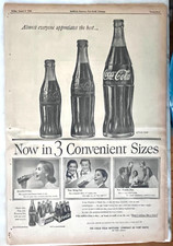 1956 newspaper full page ad for Coca-Cola - Almost everyone appreciates the best