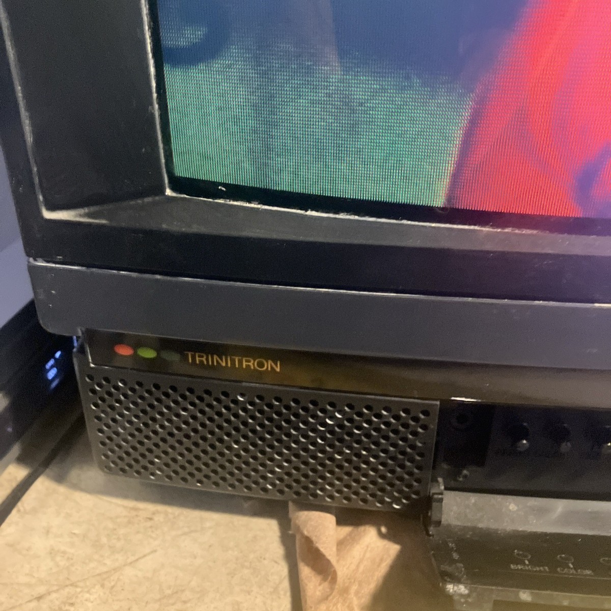テレビ SONY TRINITRON COLOR TV(PORTABLE) Vintage Sony Trinitron Kv-1393r Tested | eBay