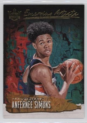 2018-19 Panini Court Kings Emerging Artists Anfernee Simons #9 1e2l