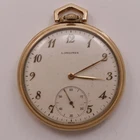 Antique Longines Cal.17L 17 Jewels Gold Filled Watch Pre-Owned Runs (44-153)