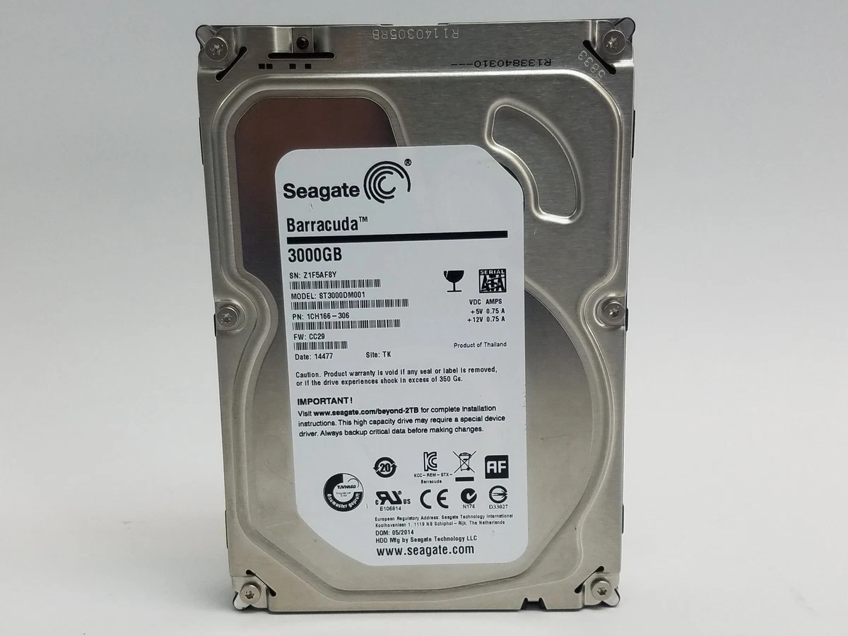 Seagate Barracuda St3000dm001 3tb for sale | eBay