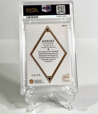 2021-22 Futera Unique World Football - Heroes Relics Ronaldinho