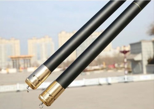 Telescopic Fishing Rods High Carbon Fiber Rod Power Extra Long Hand Pole 8m-12m - Picture 14 of 20