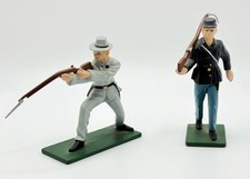 Set of VTG Civil War Union and Confederate Infantry Miniature Soldiers by...