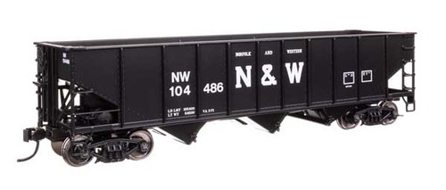 Tolva AAR 70 toneladas escala HO Walthers Mainline 910-56750 RTR N&W #104486 | Zustand: New