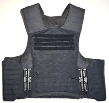 FirstSpear Battleware SIERRA Tactical Vest M 6/12 Black Plate Carrier Siege No Z
