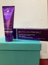 H H Himalaya Pink Salt Purple Color Corrector Intensive Whitening Toothpaste