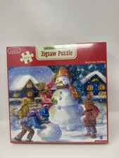 Christmas Jigsaw Puzzle Snowman - 1000 Pieces
