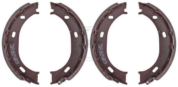 A.B.S. 9021 Bremsbacken Satz Handbremsbacken Feststellbremse Hinten FüR Mercedes-image