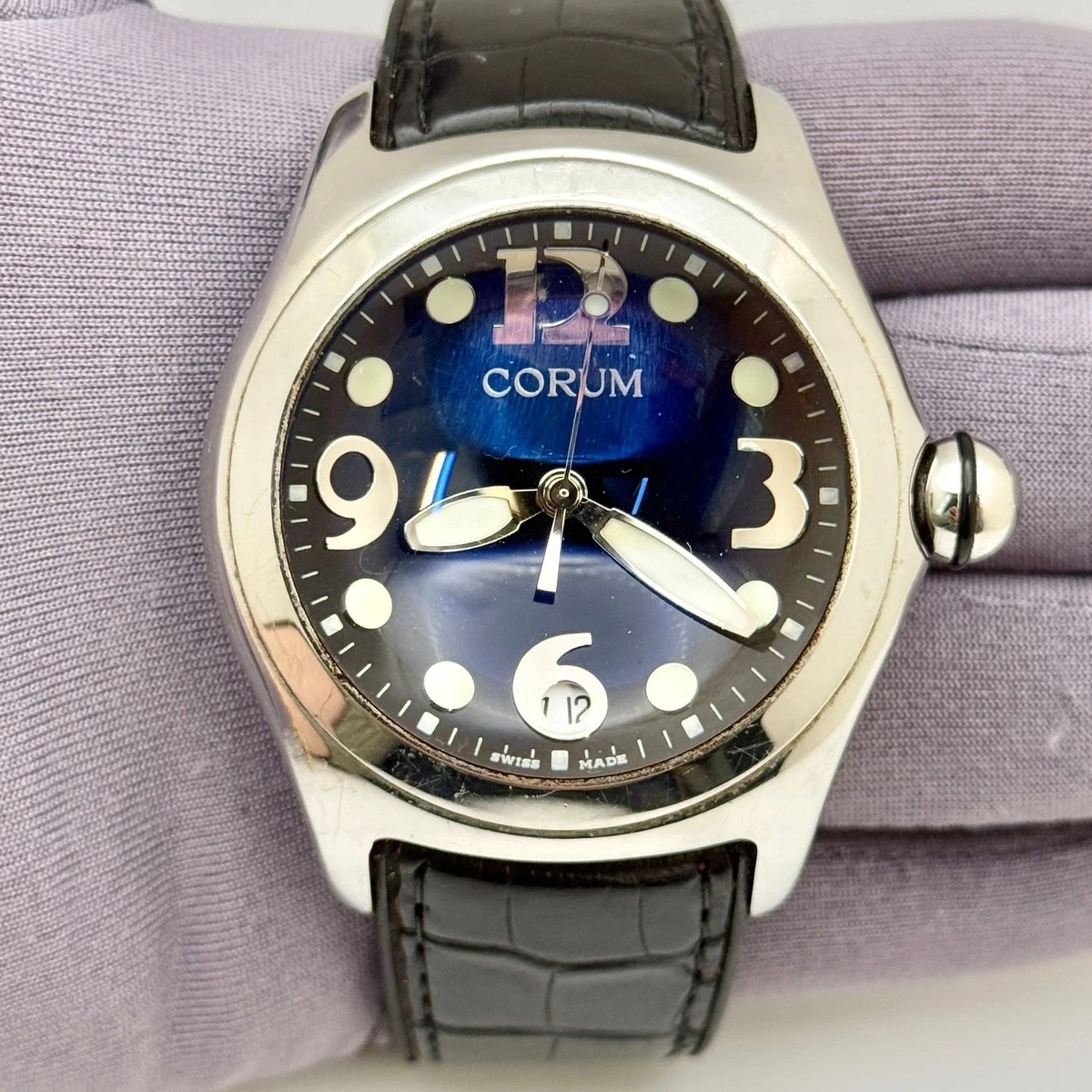 Corum “Save the Sea“ Memotime Rare Timepiece w/Original Box Case ساعة نادرة جدا من الهدايا والتوزيعات السلطانية ✨️ ?? اسم  main image 3