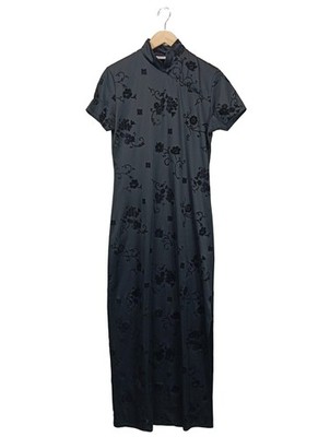 PIMKIE Qipao Damen Kleid Gr. DE 40 schwarz Casual-Look