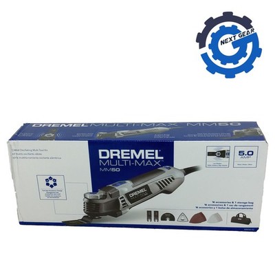 New Dremel Multi-Max 5 -Amp 16 Piece Oscillating Multi-Tool w/ Case MM50-02