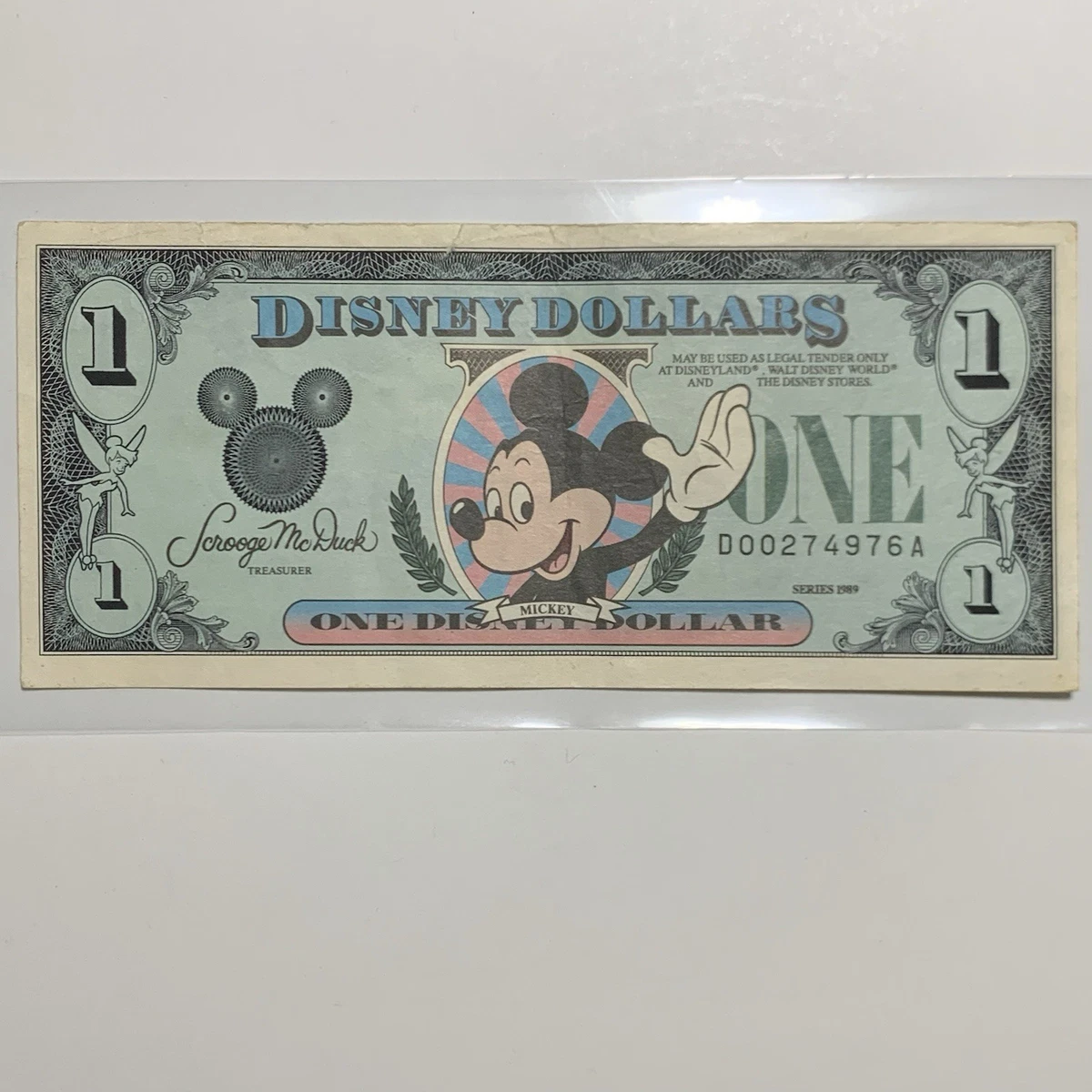 Disney Dollars (1968-Now) for sale | eBay