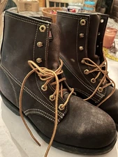 thorogood boots Size 7 Steel Tie #804-4769 Leather