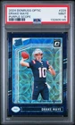 2024 Panini Optic Rated Rookie Drake Maye Purple Scope Prizm (RC) PSA 9