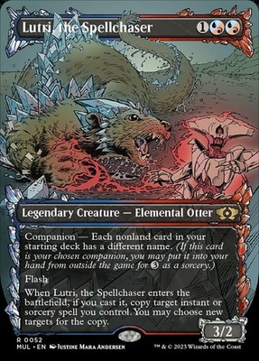 MTG Lutri, the Spellchaser - Foil, Light Play, English March of the Machine: Mul