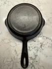 BSR Red Mountain #3 Hand Scribed Cast Iron Skillet SHIPS FREE!