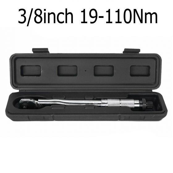 Adjustable Torque Wrench 19-110Nm - Accurate Ratchet Tool for Repairs & Bikes
