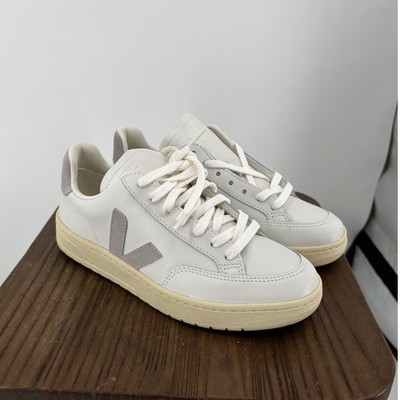 Veja V-90 Sneakers - Extra White/Light Grey - Size 6 - NWT/NIB