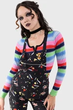 KILLSTAR Crop Knit Multi Good Guys Finish Last Knit