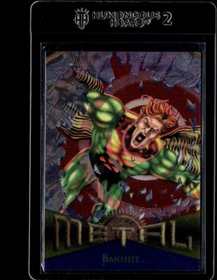 1995 Metal Marvel #84 Banshee