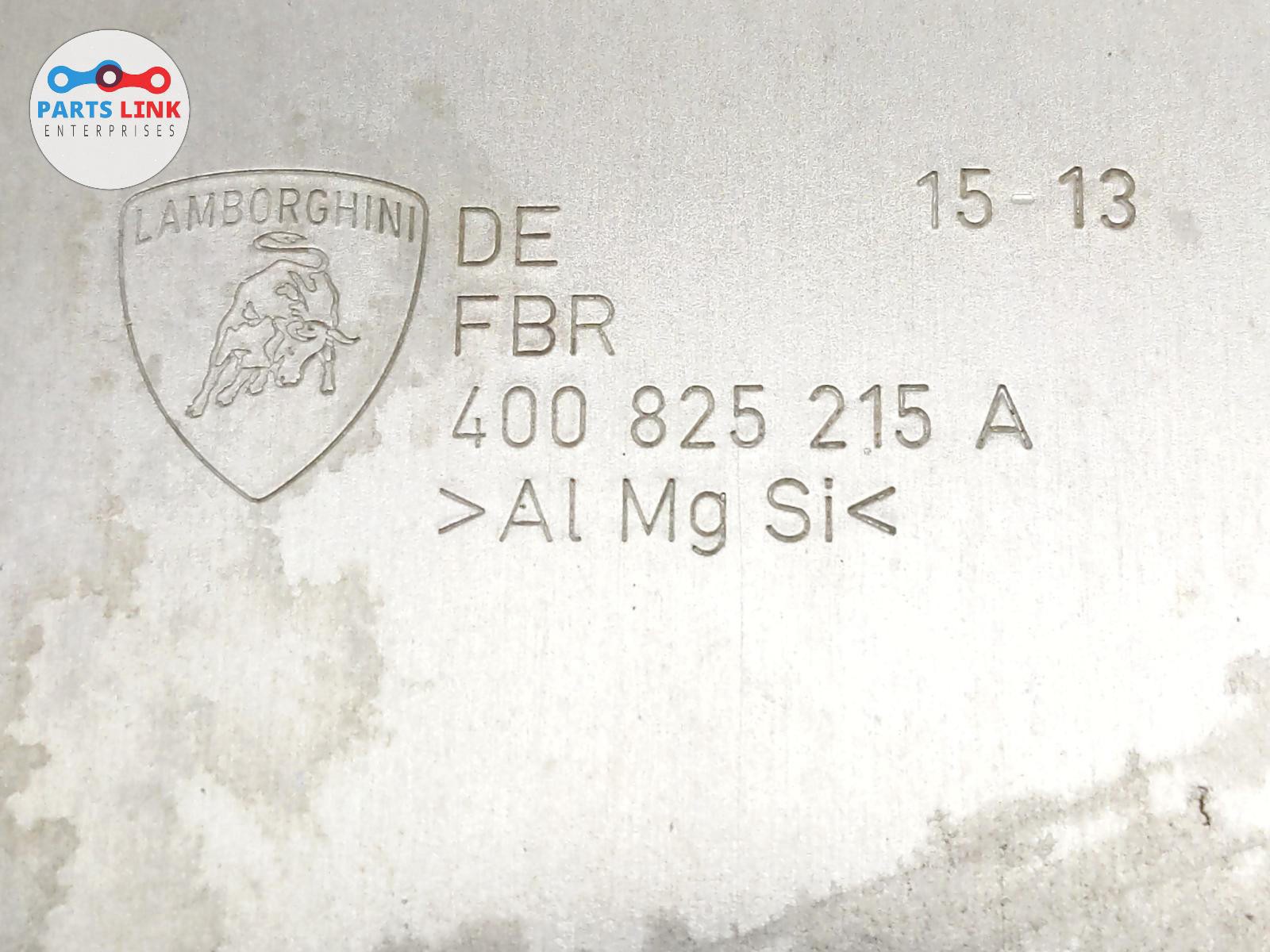 Lamborghini Gallardo 2010-2014 REAR+LEFT Skid plate