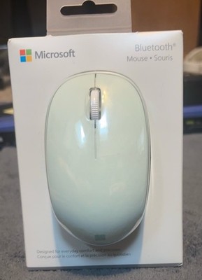 Microsoft Bluetooth Mouse Mint Green Wireless Bluetooth 5.0 RJN-00025 NEW