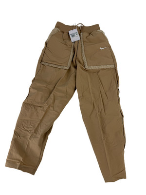Nike Sportswear Essential Woven High-Waisted Curve Pants Womens S DQ6809-200 New