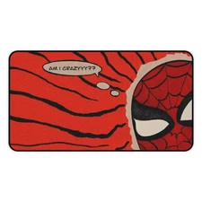 Spiderman Comic Panel Anime DisneyWorlds Desk Mat Mouse Pad Gaming  V2