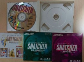 Snatcher Pc Engine Policenauts Sega Saturn Set Sale